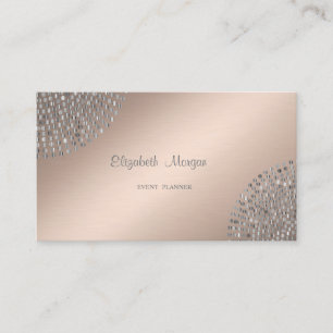 Elegant Stylish Simple,Dots Business Card