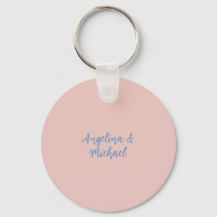 Elegant Stylish Trendy Unique Names Calligraphy Key Ring