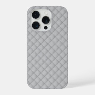 Elegant Stylish White Texture iPhone 15 Pro Case