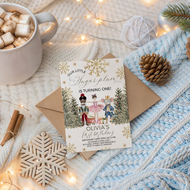 Elegant Sugar Plum Nutcracker Invite (Creator Uploaded)