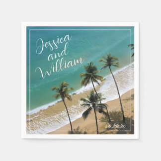 Elegant summer Wedding Napkin