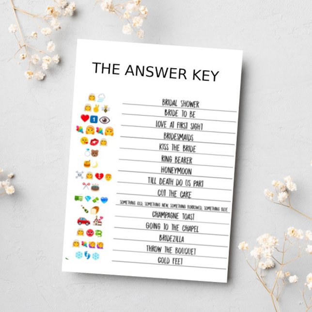 Elegant Sunflowers Eucalyptus Bridal Shower Game (Creator Uploaded)