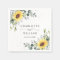 Elegant Sunflowers Eucalyptus Greenery Wedding