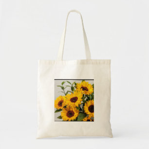 Elegant Sunflowers Picture Tote Bag