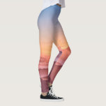 Elegant Sunshine Mountains Artwork | Leggings<br><div class="desc">Designed by Of Beauty and Wonder. For further customisation, please click the "Customise" button and use our design tool to modify this template. If the options are available, you may change text and image by simply clicking on "Edit/Remove Text or Image Here" and add your own. If you wish to...</div>