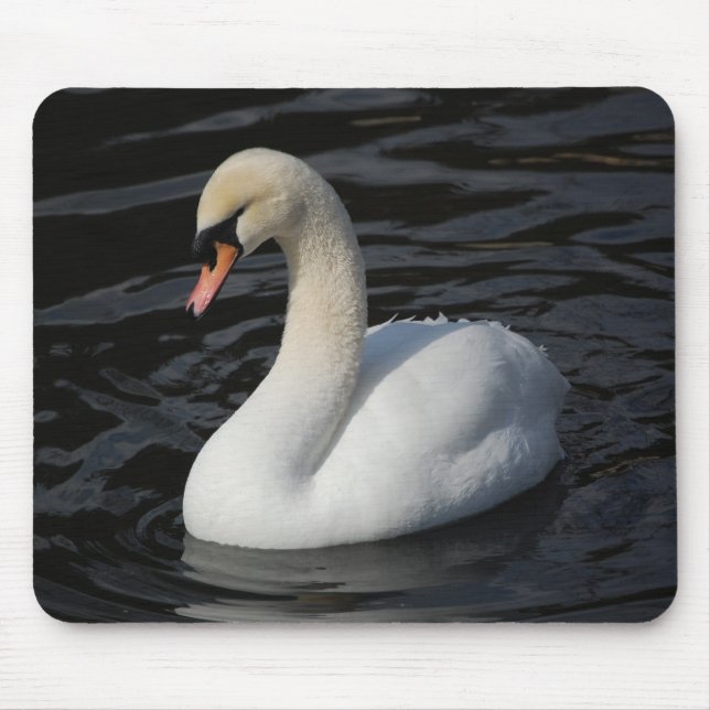 Elegant Swan 2 - mousepad (Front)