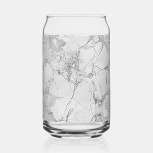 Elegant Swirls Can Glass