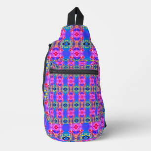 Elegant Symmerical Art Fantasy Lines Sling Bag
