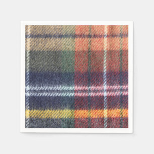 Elegant Tartan Paper Napkin