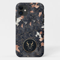 Elegant Taurus Zodiac Sign Design