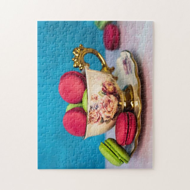Elegant Tea Cup Jigsaw Puzzle (Vertical)