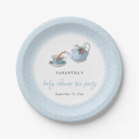 Elegant Teacups Baby Shower Tea Party