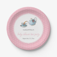 Elegant Teacups Baby Shower Tea Party