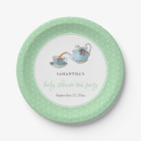 Elegant Teacups Baby Shower Tea Party