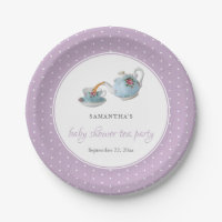 Elegant Teacups Baby Shower Tea Party