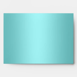 Elegant Teal Blue Linen Envelopes