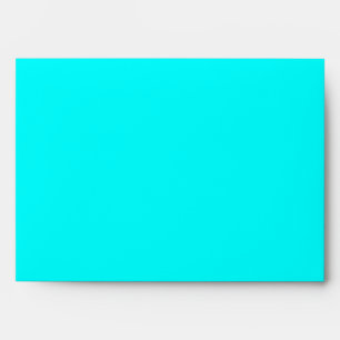 Elegant Teal Blue Linen Envelopes