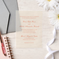 Elegant Terracotta Modern Classic Wedding