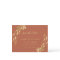 Elegant Terracotta Rust Gold Foliage Save the Date