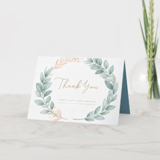 Elegant Thank You Card