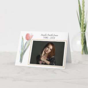 Elegant Thank You For You Sympathy Card