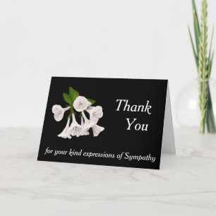 Elegant Thank You for Your Sympathy Card