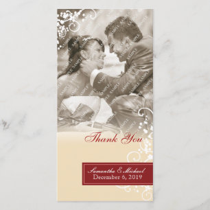 Elegant Thank You Photo Cards