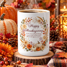 Elegant Thanksgiving Blessing
