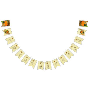 Elegant Thanksgiving Bunting