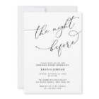 Elegant The Night Before Wedding Rehearsal Dinner