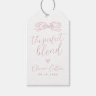 Elegant The Perfect Blend Pink Bow Bridal Shower