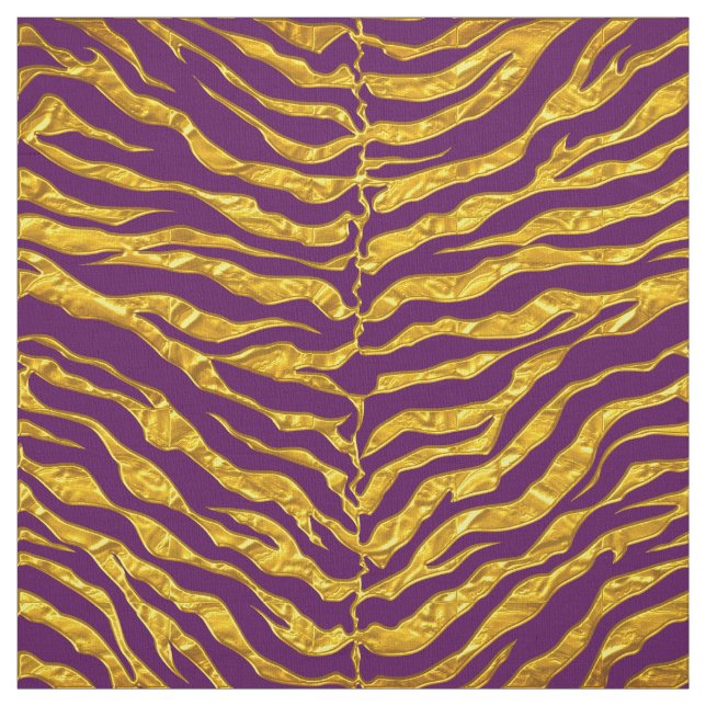 Elegant Tiger Print Fabric (Swatch)