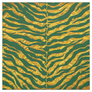 Elegant Tiger Print Fabric