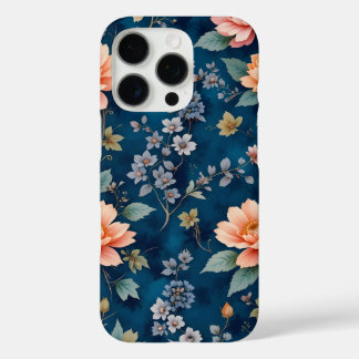 Elegant Timeless Floral Pattern design iPhone 16 Pro Case