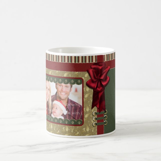 Elegant traditional Christmas design Coffee Mug (Center)