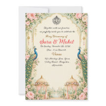 Elegant Traditional Engagement Ceremony Invitation
