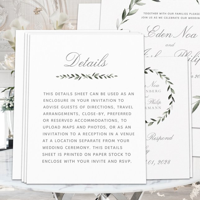 Elegant Traditional Olive Branch Wreath Details (Creator Uploaded)