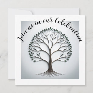 Elegant Tree of Life Party Invitation
