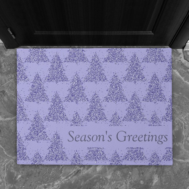 Elegant Tree Pattern | Charming Lavender Custom Doormat (Creator Uploaded)