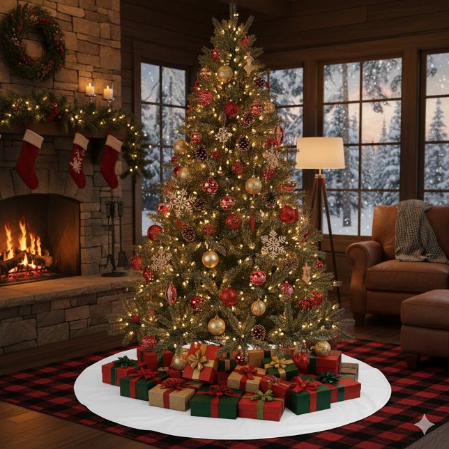 Elegant Tree Skirt for a Cosy Holiday Touch (Elegant Tree Skirt for a Cozy Holiday Touch)