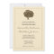 Elegant Tree Wedding Invitation