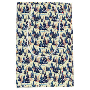 Elegant Trees Medium Gift Bag