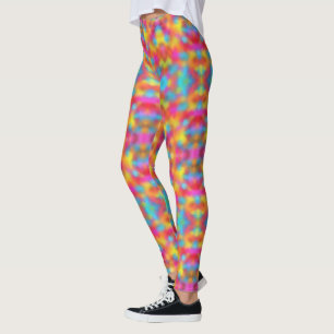 Elegant Trendy Colourful Pink Red Blue Green Yello Leggings