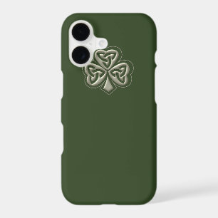 Elegant trendy lucky Irish shamrock