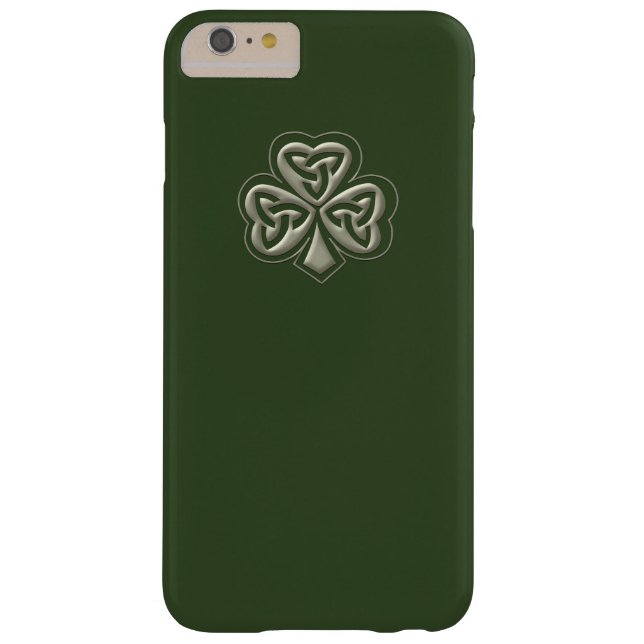Elegant trendy lucky Irish shamrock Case-Mate iPhone Case (Back)