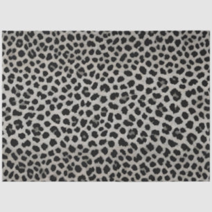 Elegant Trendy Luxury White Leopard Collection Tissue Paper