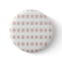 Elegant Tribal Floral Button