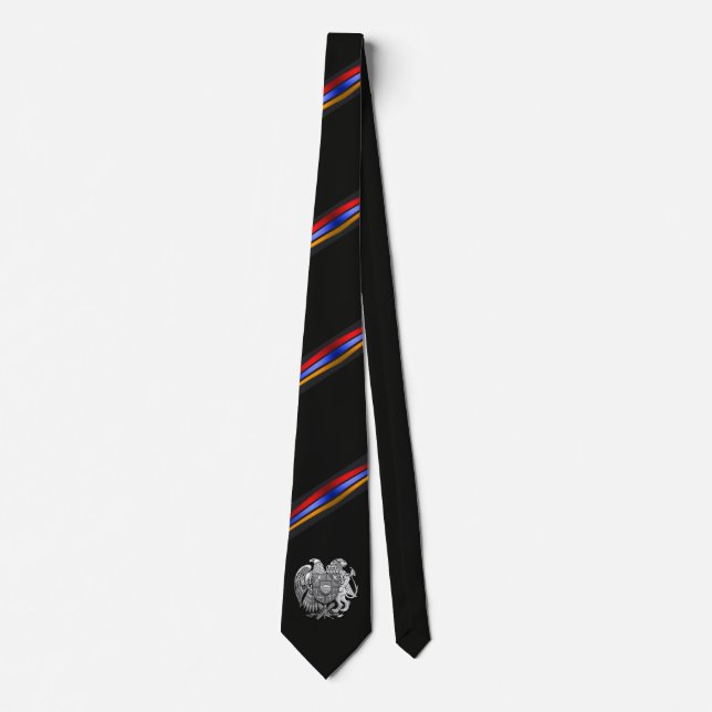 Elegant Tricolor Neck Tie (Front)