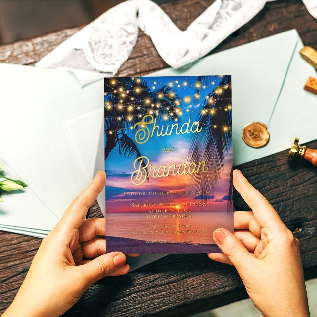 Elegant Tropical Beach Summer Wedding Real (Creator Uploaded)