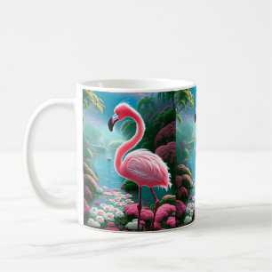 Elegant Tropical Flamingo-70852 Coffee Mug
